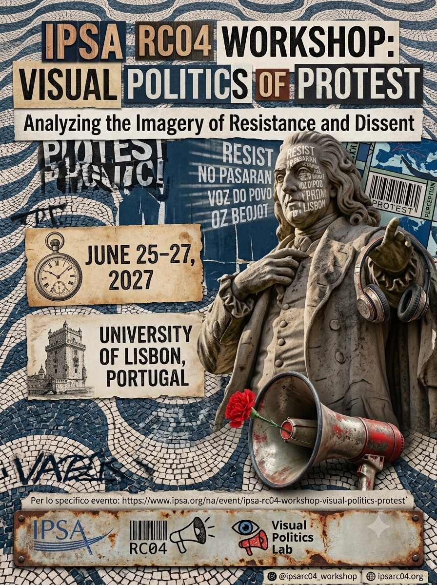 Parteciperò al Workshop IPSA RC04 Visual Politics of Protest a Lisbona